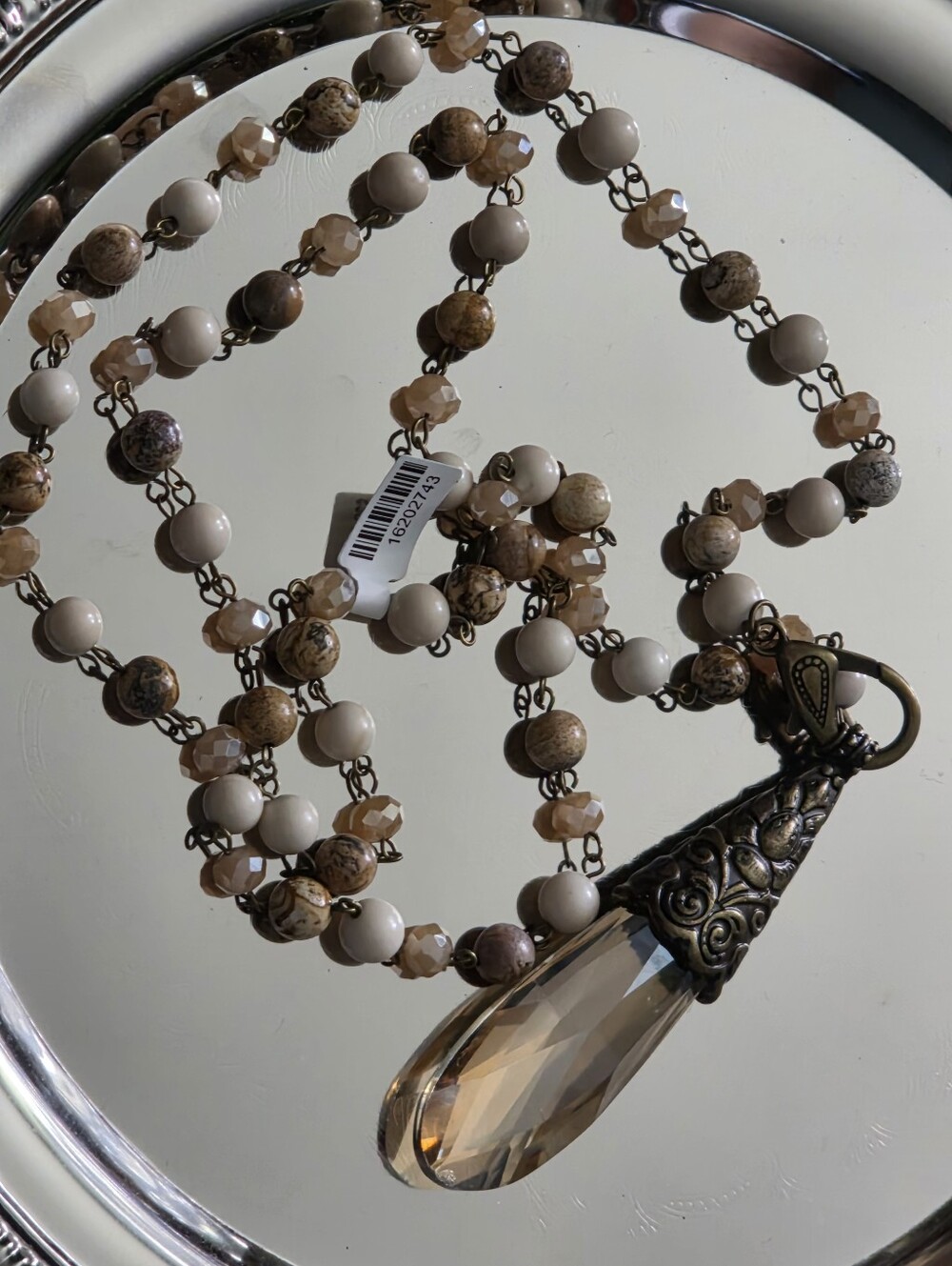 Beautiful Pendant Necklace, Fall Festival, Midieval Inspired. - Picture 2 of 5